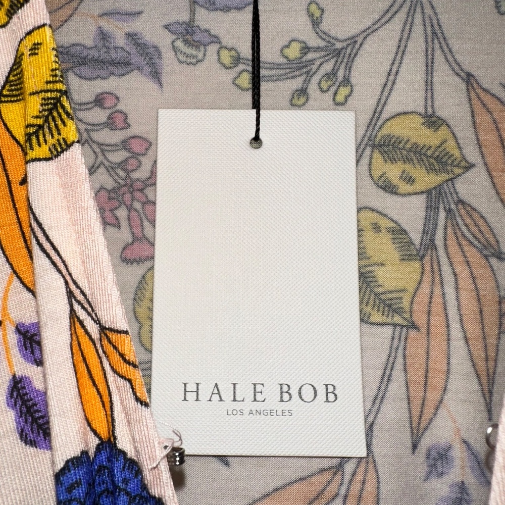 NWT Hale Bob Emerald Jersey Dress in Pink - Picture 5 of 9